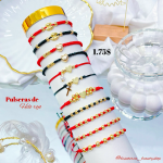 #01 Pulseras de hilo rojo