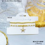 Set de dos pulseras engomadas