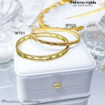 Pulsera rígida en tendencia 