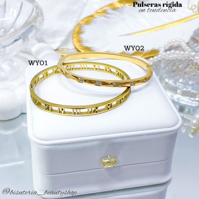 Pulsera rígida en tendencia 