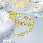 Pulsera rígida en tendencia de lujo