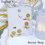 #+ zarcillo oro chino lujos 9& #+ zarcillo oro chino lujos 9&