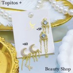 #+ zarcillo oro chino lujos 9& #+ zarcillo oro chino lujos 9&