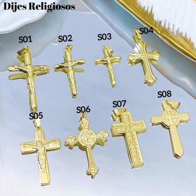#S cadena con dijes religiosos  solo dije 1.35