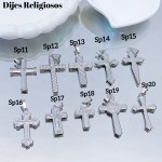 #Sp cadena con Dijes religiosos  solo dije 1.