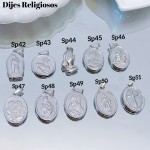 #Sp cadena con Dijes religiosos  solo dije 1.