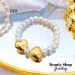 #DH pulsera balin con perla （（&10）