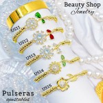 pulsera balin con dije oro chino 18k (&12) pulsera balin con dije oro chino 18k (&12)