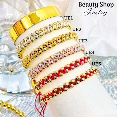 pulsera de hilo ajustable 12.50&