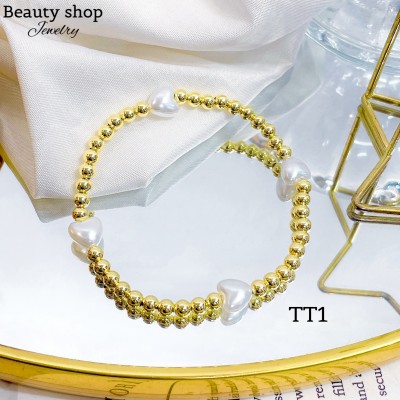pulsera balin con perla 10.50&