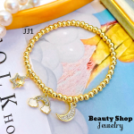 pulsera balin con dijes engomada (&16)