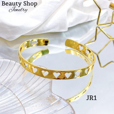 Pulsera rígida con figuras