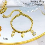 pulsera balin con dije 17& pulsera balin con dije 17&