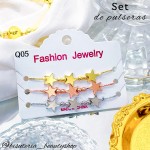 set pulsera oro chino 22.45& set pulsera oro chino 22.45&