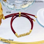Pulsera ajustable color y dijes 10& Pulsera ajustable color y dijes 10&