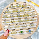 #A anillo ajustable oro chino &8.5