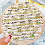 #A anillo ajustable oro chino &8.5