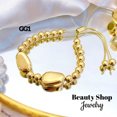 #GG Pulsera balin ajustable  (&12)