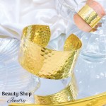 Pulsera Chunky baño de rodio 18k 21&