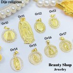 #Gv cadena religiosa (12.50&con cadena) con cadena ajustable 2.70$