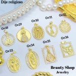 #Gv cadena religiosa (12.50&con cadena) con cadena ajustable 2.70$