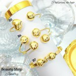 pulsera de lujo bano 18k 15&