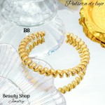 pulsera de lujo bano 18k 15&