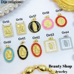 #Gv cadena religiosa (12.50&con cadena) con cadena ajustable 2.70$