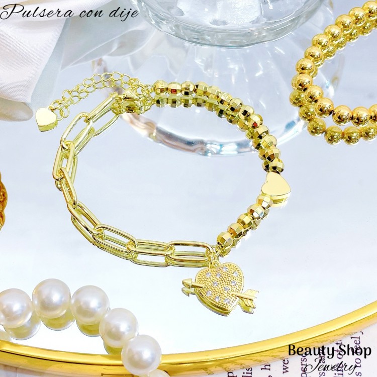 #xx pulsera oro chino 13.5&