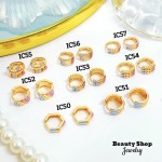 #I argolla catier oro chino 18k （&6）