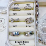 #p Anillos ajustable Baño oro 18 k  (&7)