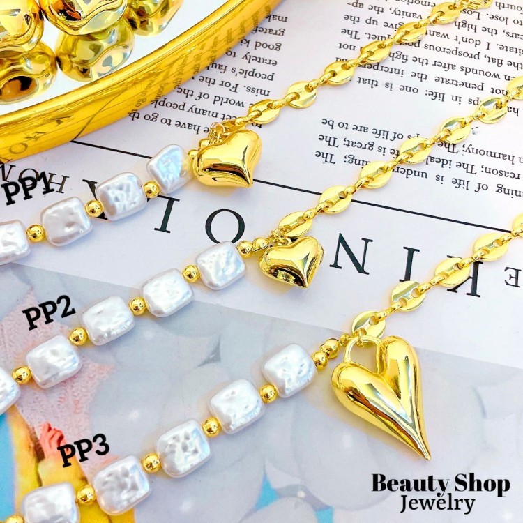 pulsera Gucci con perla oro chino （&14）