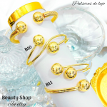 pulsera de lujo bano 18k 15&