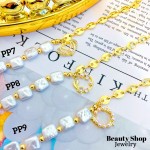 pulsera Gucci con perla oro chino （&14）