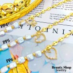 pulsera Gucci con perla oro chino （&14）