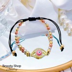 Pulsera con tije 2tono balín (&11.5）