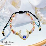 Pulsera con tije 2tono balín (&11.5）