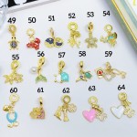 Charm Pandora solo dije 2$ (9&) con cadena 2.70$(con cadena sencilla12.50&con cadena ajustable14&