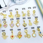 Charm Pandora solo dije 2$ (9&) con cadena 2.70$(con cadena sencilla12.50&con cadena ajustable14&