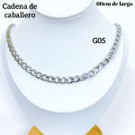 #G05 G11 cadena de caballero en acero （&9）