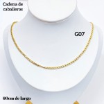 #G1 G7 cadenas de caballero en acero （&6）