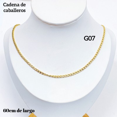 #G1 G7 cadenas de caballero en acero （&6）