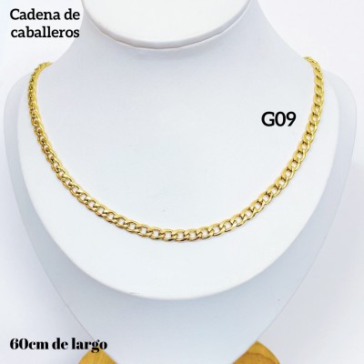 #G3 G9 cadena de caballero en acero （&7）