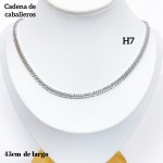 #H7 cadena de caballero en acero （&7）