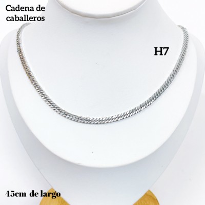 #H7 cadena de caballero en acero （&7）