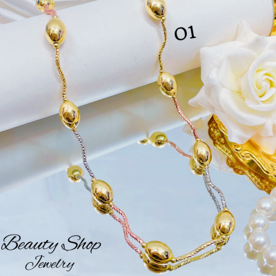 #o choker con balin oro chino  （&24）
