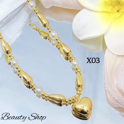 cadena balin oro chino 18k （&24）