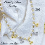 #Z cadena con full dijes  (&24）
