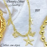 #Z cadena con full dijes  (&24）