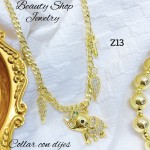 #Z cadena con full dijes  (&24）